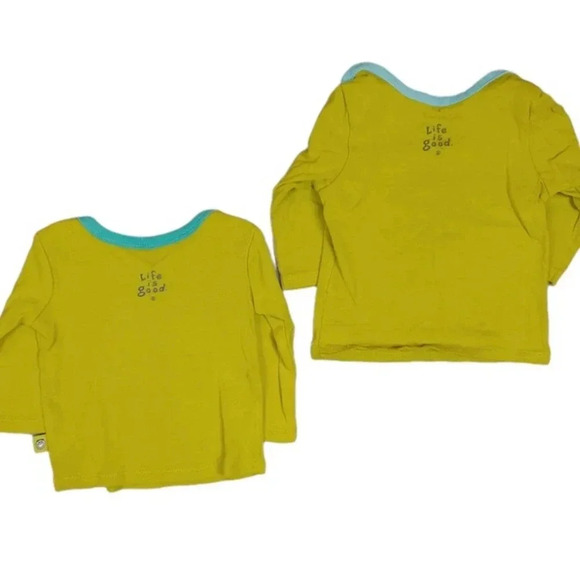 2 Life Is Good Infant / Baby Graphic Tees 0-3 M - Picture 4 of 4